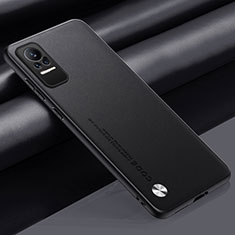 Funda Lujo Cuero Carcasa S01 para Xiaomi Civi 1S 5G Negro