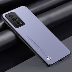 Funda Lujo Cuero Carcasa S01 para Xiaomi Redmi K60 Pro 5G Purpura Claro