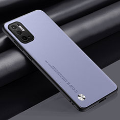 Funda Lujo Cuero Carcasa S01 para Xiaomi Redmi Note 10T 5G Purpura Claro