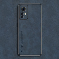 Funda Lujo Cuero Carcasa S01 para Xiaomi Redmi Note 12S Azul