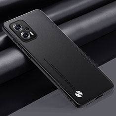 Funda Lujo Cuero Carcasa S01 para Xiaomi Redmi Note 12T Pro 5G Negro