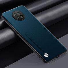 Funda Lujo Cuero Carcasa S01 para Xiaomi Redmi Note 9 5G Verde