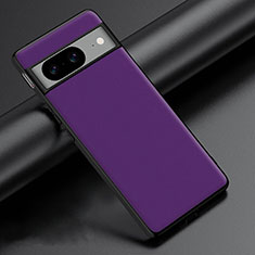 Funda Lujo Cuero Carcasa S02 para Google Pixel 8 5G Morado