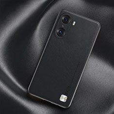 Funda Lujo Cuero Carcasa S02 para Huawei Honor 60 5G Negro