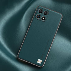 Funda Lujo Cuero Carcasa S02 para Huawei Honor X30i Cian