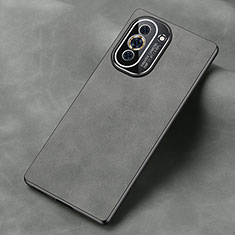 Funda Lujo Cuero Carcasa S02 para Huawei Nova 10 Pro Gris