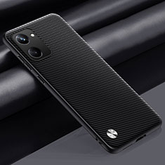 Funda Lujo Cuero Carcasa S02 para Realme 10 4G Gris Oscuro