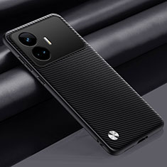 Funda Lujo Cuero Carcasa S02 para Realme GT Neo5 SE 5G Gris Oscuro