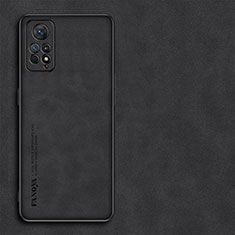 Funda Lujo Cuero Carcasa S02 para Xiaomi Poco X4 Pro 5G Negro