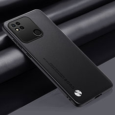 Funda Lujo Cuero Carcasa S02 para Xiaomi Redmi 9 Activ Negro