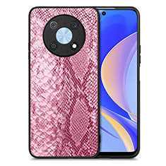 Funda Lujo Cuero Carcasa S02D para Huawei Enjoy 50 Pro Rosa