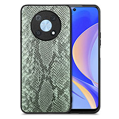 Funda Lujo Cuero Carcasa S02D para Huawei Nova Y90 Verde