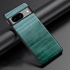 Funda Lujo Cuero Carcasa S03 para Google Pixel 8 5G Verde