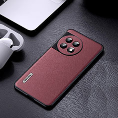 Funda Lujo Cuero Carcasa S03 para OnePlus 11 5G Rojo