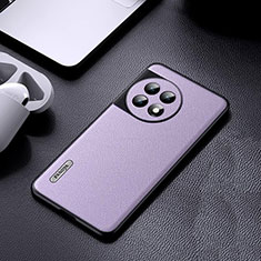 Funda Lujo Cuero Carcasa S03 para OnePlus Ace 2 Pro 5G Purpura Claro