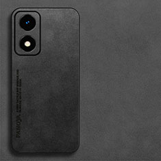 Funda Lujo Cuero Carcasa S03 para Oppo A2x 5G Negro