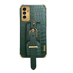 Funda Lujo Cuero Carcasa S03 para Samsung Galaxy A13 5G Verde