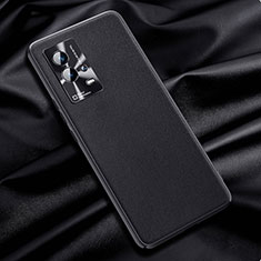 Funda Lujo Cuero Carcasa S03 para Vivo iQOO 8 Pro 5G Negro