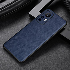 Funda Lujo Cuero Carcasa S03 para Xiaomi Mi 12 5G Azul