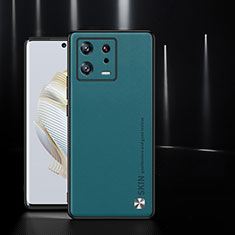 Funda Lujo Cuero Carcasa S03 para Xiaomi Mi 13 Pro 5G Verde