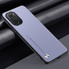 Funda Lujo Cuero Carcasa S03 para Xiaomi Poco F3 5G Purpura Claro