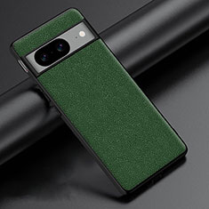 Funda Lujo Cuero Carcasa S04 para Google Pixel 8 5G Verde