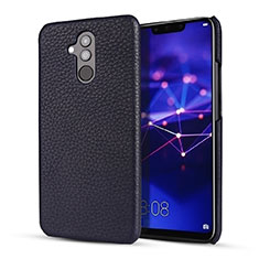 Funda Lujo Cuero Carcasa S04 para Huawei Mate 20 Lite Azul