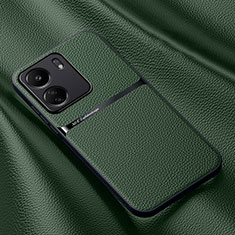 Funda Lujo Cuero Carcasa S04 para Xiaomi Poco C65 Verde