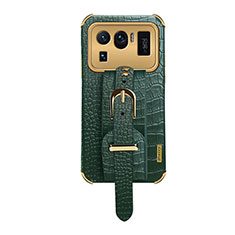 Funda Lujo Cuero Carcasa S05 para Xiaomi Mi 11 Ultra 5G Verde