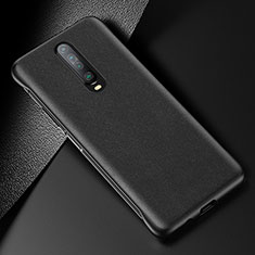 Funda Lujo Cuero Carcasa S06 para Xiaomi Redmi K30 5G Negro