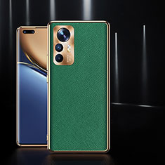 Funda Lujo Cuero Carcasa S10 para Xiaomi Mi 12X 5G Verde