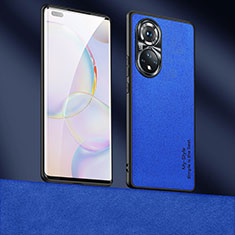 Funda Lujo Cuero Carcasa ST4 para Huawei Nova 9 Pro Azul