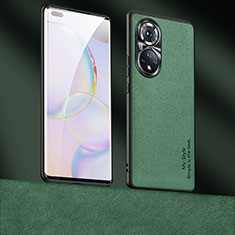 Funda Lujo Cuero Carcasa ST4 para Huawei Nova 9 Pro Verde