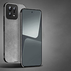 Funda Lujo Cuero Carcasa TB1 para Xiaomi Mi 13 Pro 5G Gris