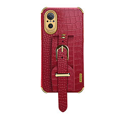 Funda Lujo Cuero Carcasa XD1 para Huawei Honor 50 SE 5G Rojo