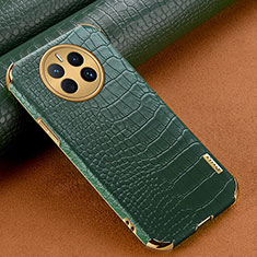 Funda Lujo Cuero Carcasa XD1 para Huawei Mate 50E Verde