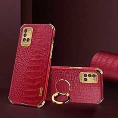 Funda Lujo Cuero Carcasa XD1 para Samsung Galaxy A31 Rojo