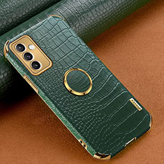 Funda Lujo Cuero Carcasa XD1 para Samsung Galaxy M54 5G Verde