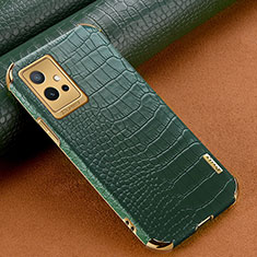 Funda Lujo Cuero Carcasa XD1 para Vivo Y33e 5G Verde