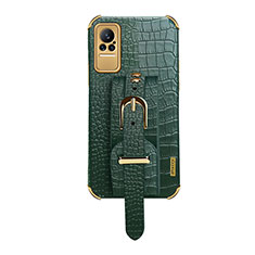 Funda Lujo Cuero Carcasa XD1 para Xiaomi Civi 1S 5G Verde