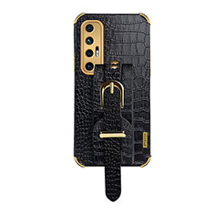 Funda Lujo Cuero Carcasa XD1 para Xiaomi Mi 10S 5G Negro