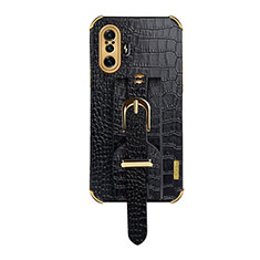 Funda Lujo Cuero Carcasa XD1 para Xiaomi Poco F3 GT 5G Negro