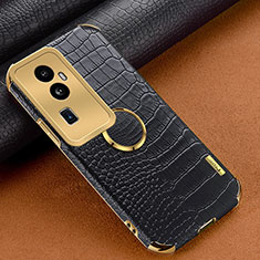 Funda Lujo Cuero Carcasa XD2 para Oppo Reno10 Pro+ Plus 5G Negro