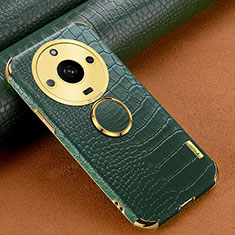 Funda Lujo Cuero Carcasa XD2 para Realme Narzo 60 5G Verde