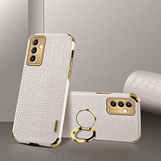 Funda Lujo Cuero Carcasa XD2 para Samsung Galaxy A15 4G Blanco