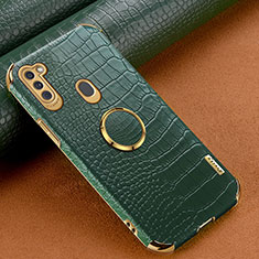 Funda Lujo Cuero Carcasa XD2 para Samsung Galaxy M11 Verde