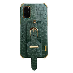 Funda Lujo Cuero Carcasa XD2 para Samsung Galaxy S20 Plus Verde