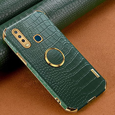 Funda Lujo Cuero Carcasa XD2 para Vivo Y12 Verde