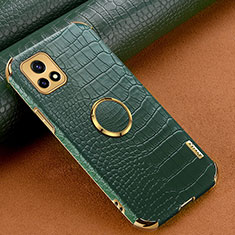 Funda Lujo Cuero Carcasa XD2 para Vivo Y72 India Verde