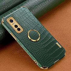 Funda Lujo Cuero Carcasa XD2 para Vivo Y73s 5G Verde